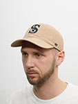 Бейсболка 47 BRAND арт. BCPTN-CLINK06GWS-KH36 Chicago White Sox MLB (бежевый)